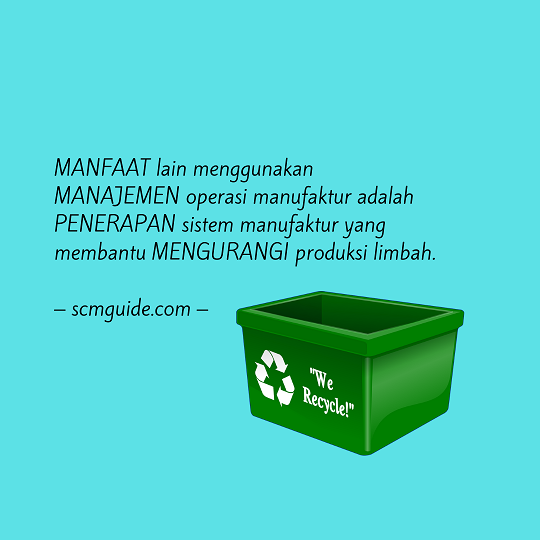 manajemen operasi manufaktur